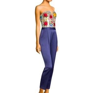 Alice and Olivia Jeri Embellished Jumpsuit